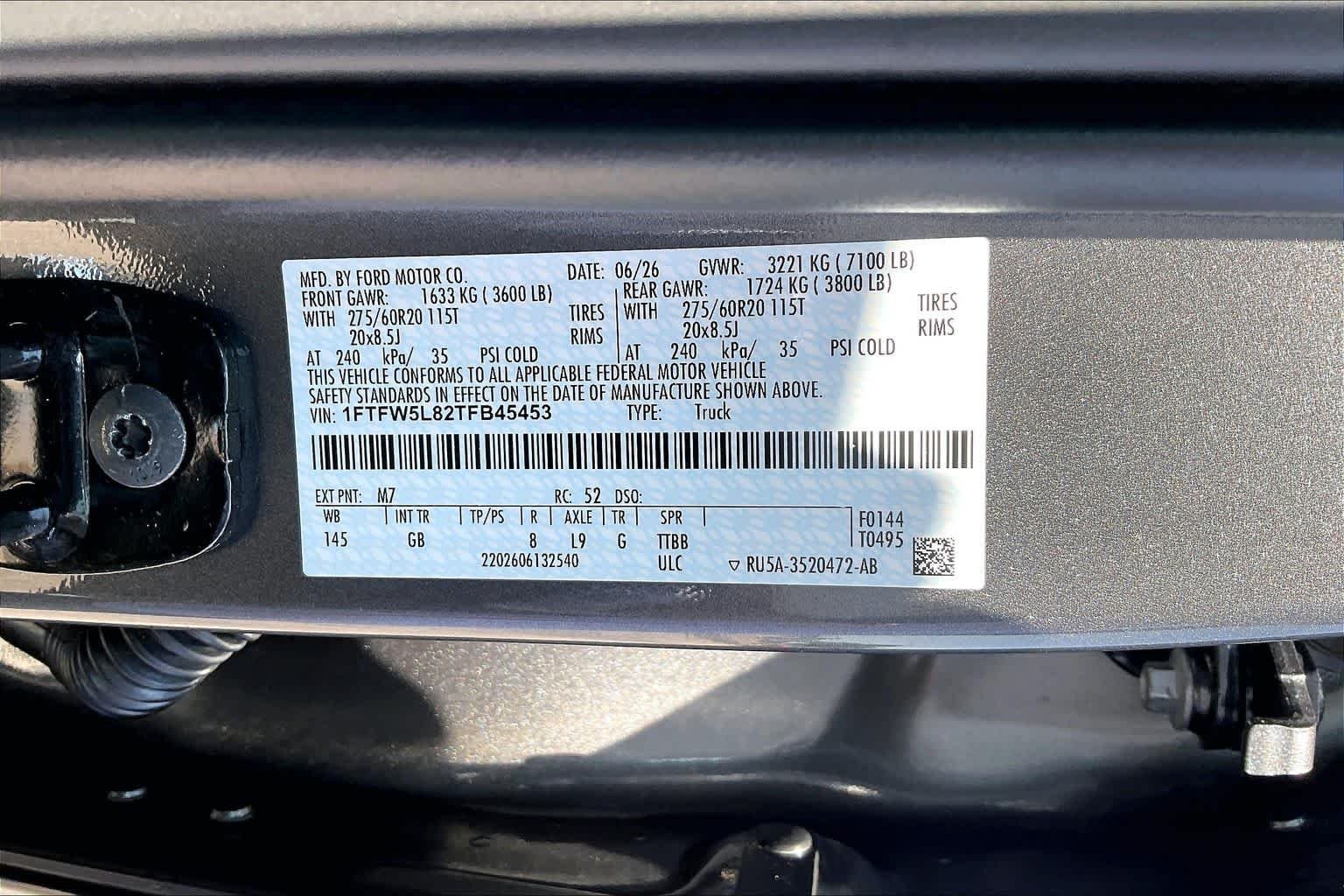 New 2026 Carbonized Gray Metallic Ford Lariat® image 21