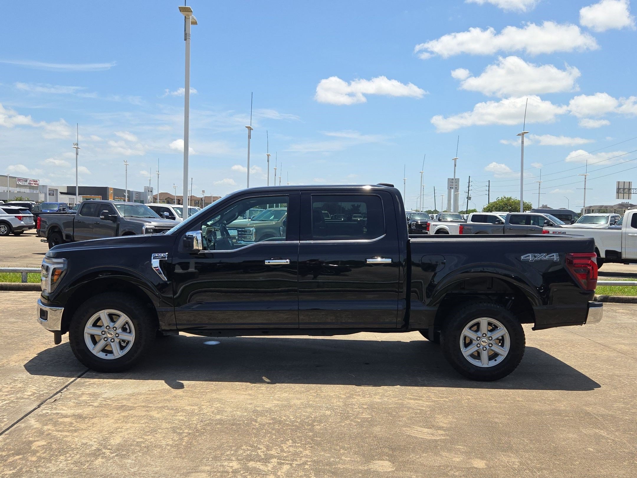 Certified Used 2025 Blue Ford Lariat image 6