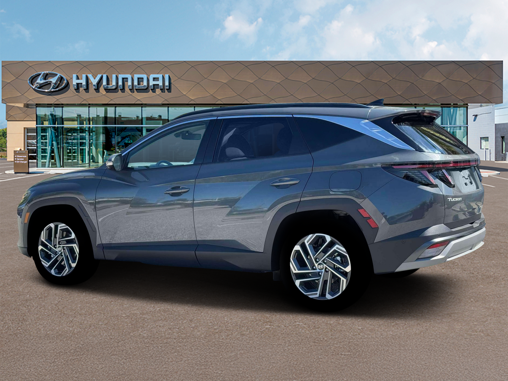 New 2026 Gray Hyundai Limited AWD image 4