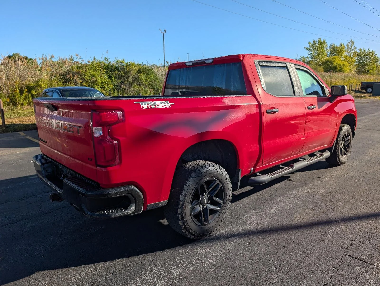 Used 2021 RED HOT Chevrolet LT Trail Boss image 8