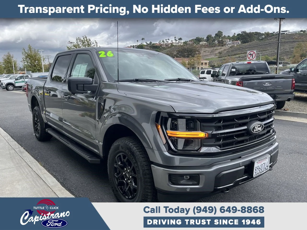 Used 2026 CARBONIZED GRAY M Ford XLT image 12