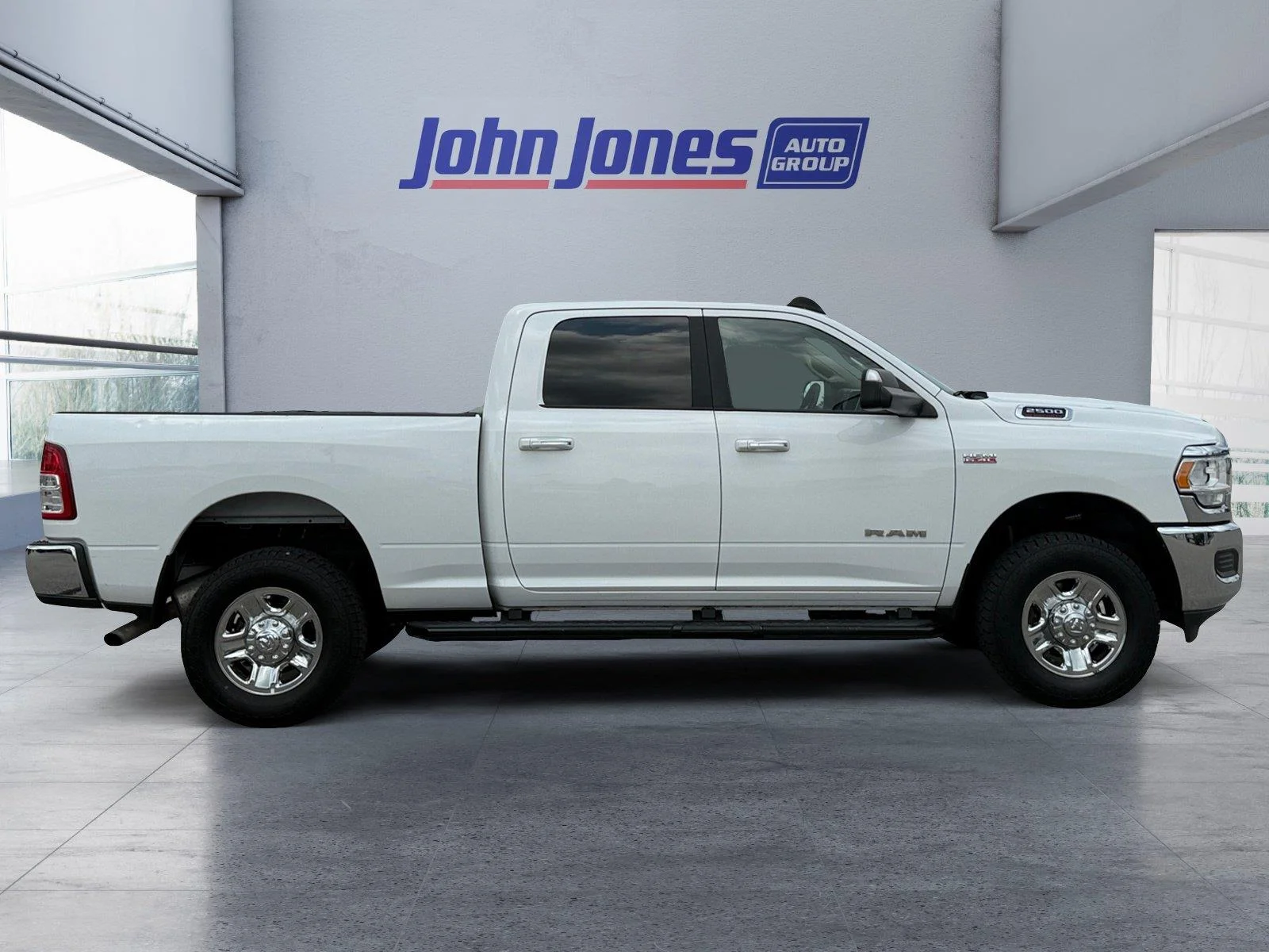 Used 2019 Bright White Clearcoat Ram Big Horn image 6