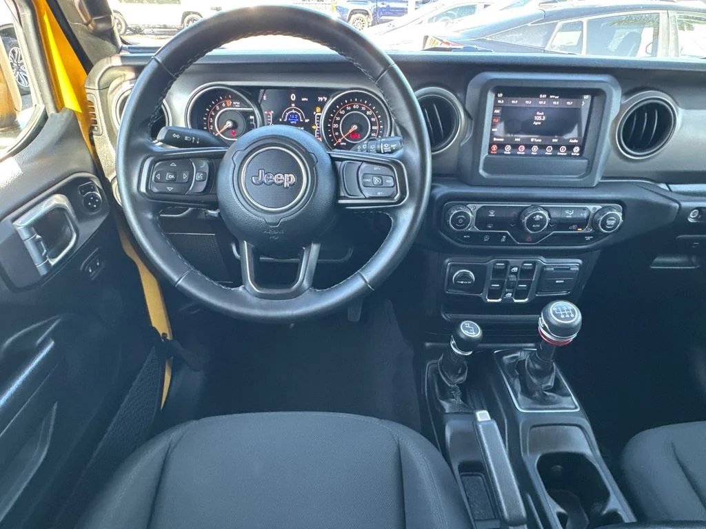 Used 2021 Yellow Jeep Unlimited Sport S image 21