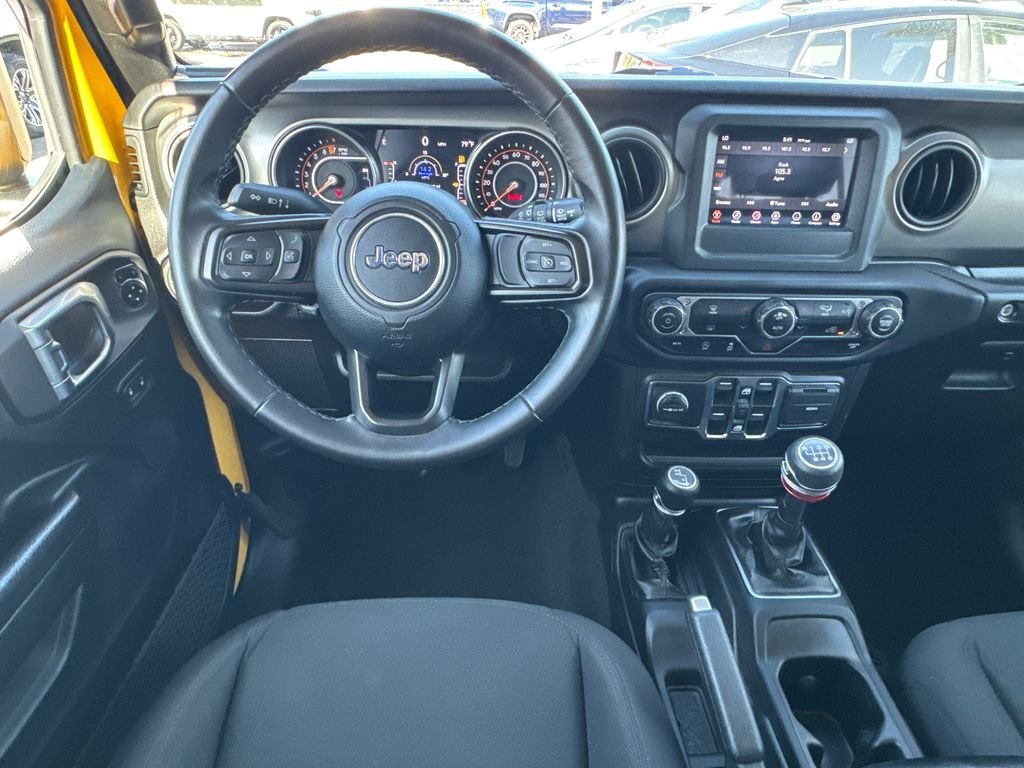 Used 2021 Yellow Jeep Unlimited Sport S image 21