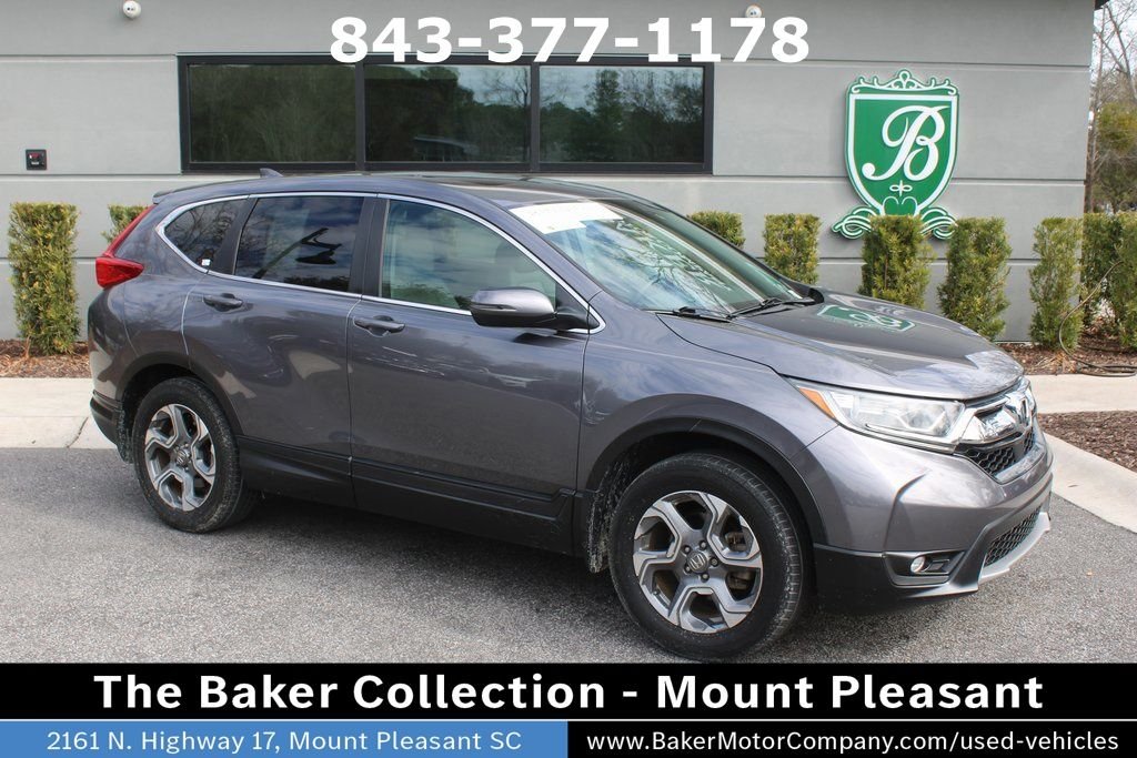 Used 2018 Honda CR-V EX-L with VIN 7FARW2H83JE070286 for sale in Mount Pleasant, SC