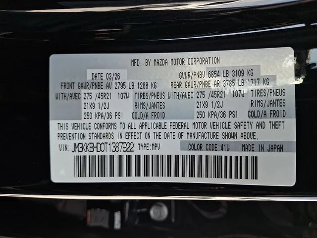 New 2026 Black Mazda 3.3 Turbo Preferred image 15