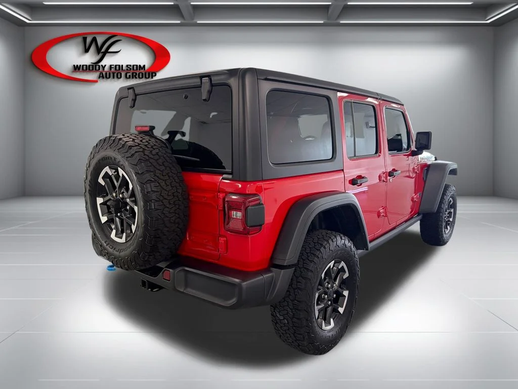 Used 2025 Red Jeep Rubicon 4xe image 6