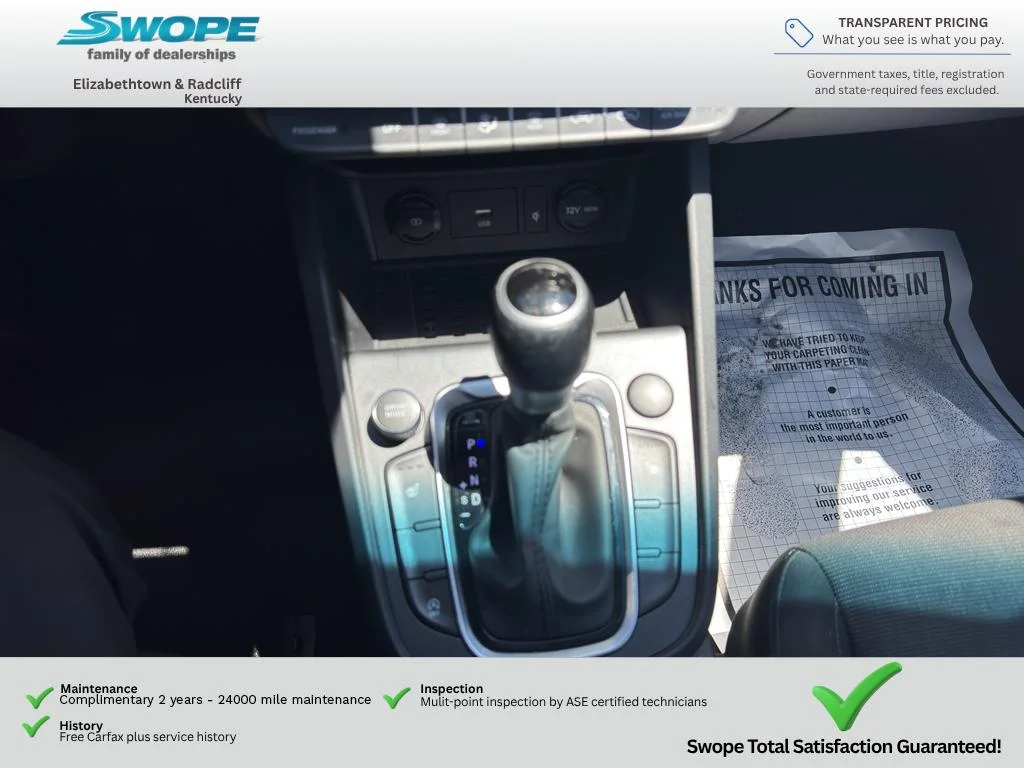 Used 2023 LUNAR WHITE Hyundai SEL image 17