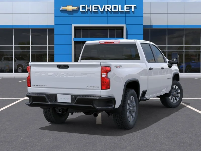 New 2026 White Chevrolet 4WD Crew Cab 159" Custom image 4
