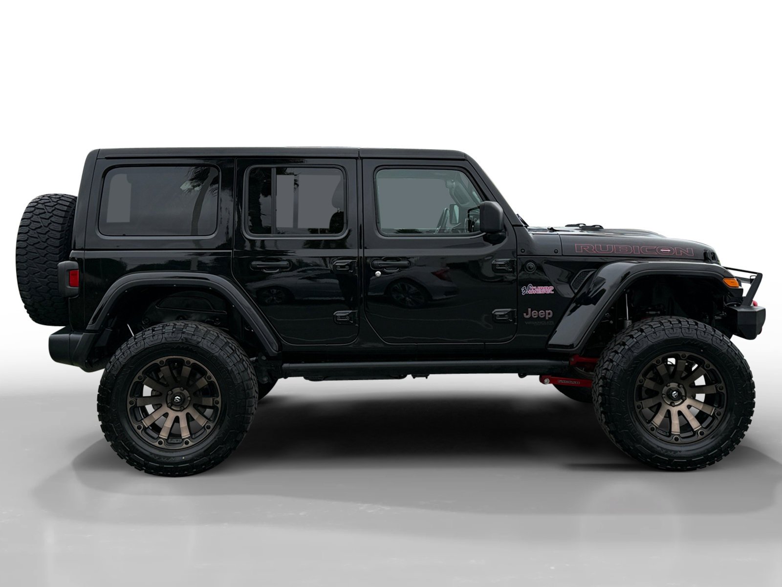 Used 2021 Black Clearcoat Jeep Unlimited Rubicon image 6