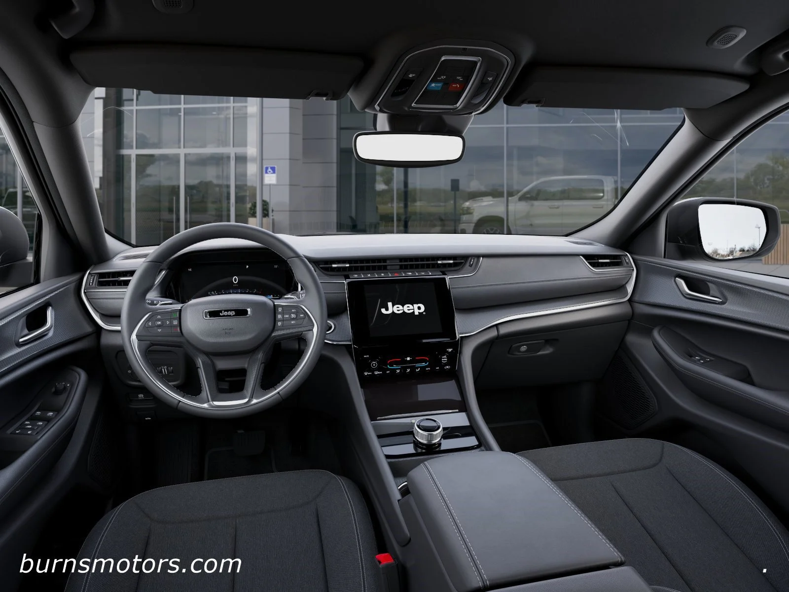 New 2026 Diamond Black Crystal Pearl-Coat Exterior Paint Jeep Laredo image 14