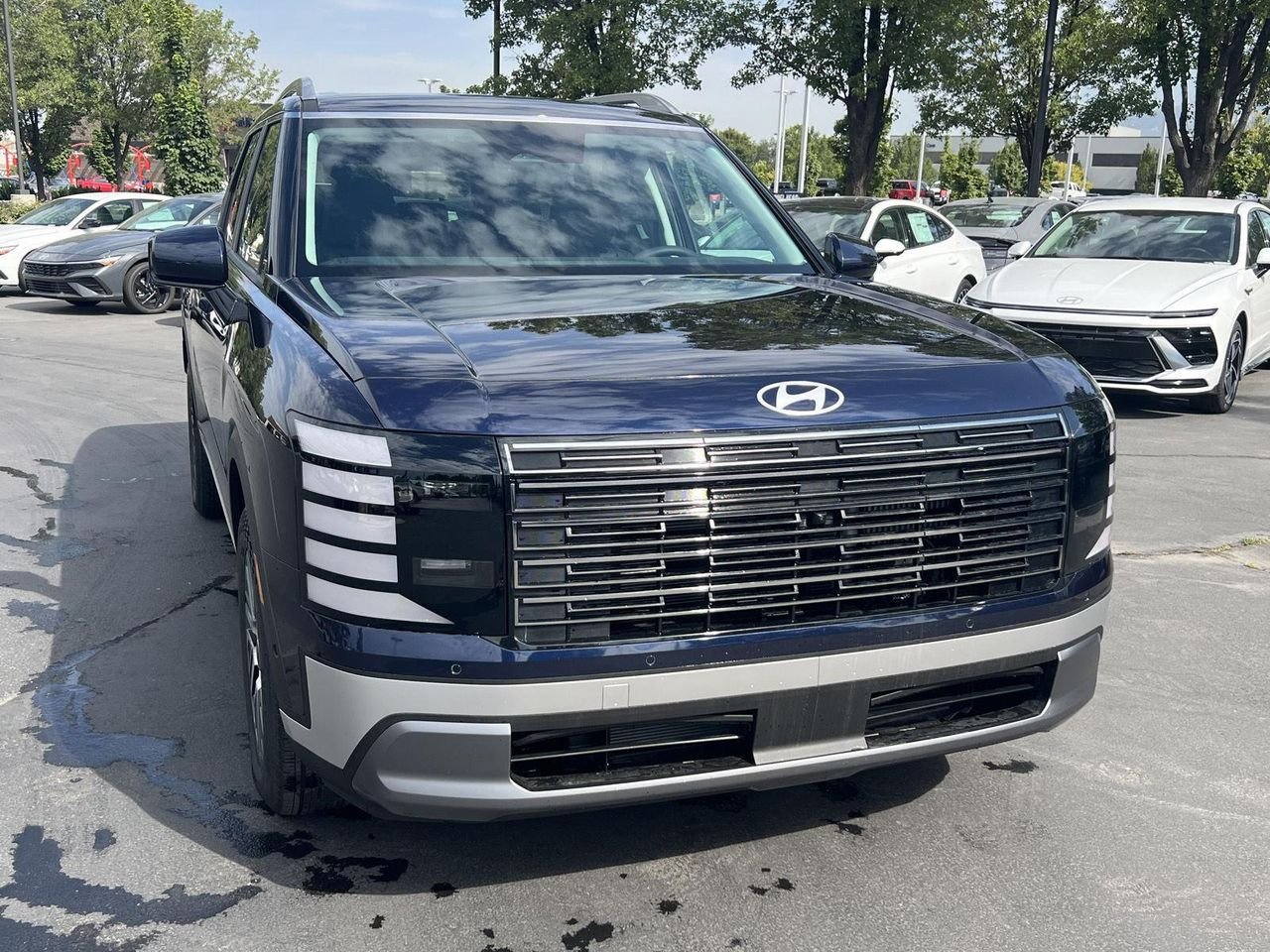 New 2026 Classy Blue Pearl Hyundai SEL Premium 8P image 4