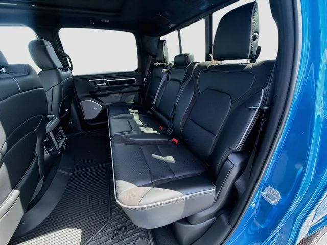 New 2026 Hydro Blue Pearl-Coat Exterior Paint RAM Laramie image 26