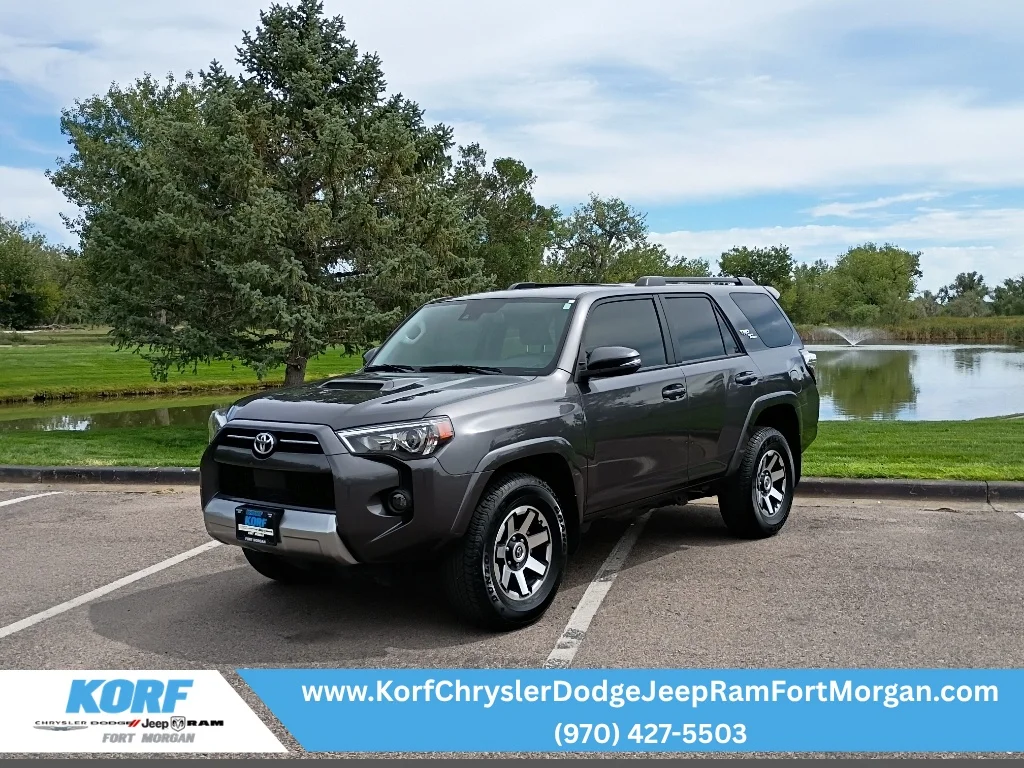 Used 2023 Magnetic Gray Metallic Toyota TRD Off Road Premium image 1