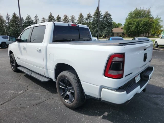 Used 2022 Bright White Clearcoat Ram Sport image 6