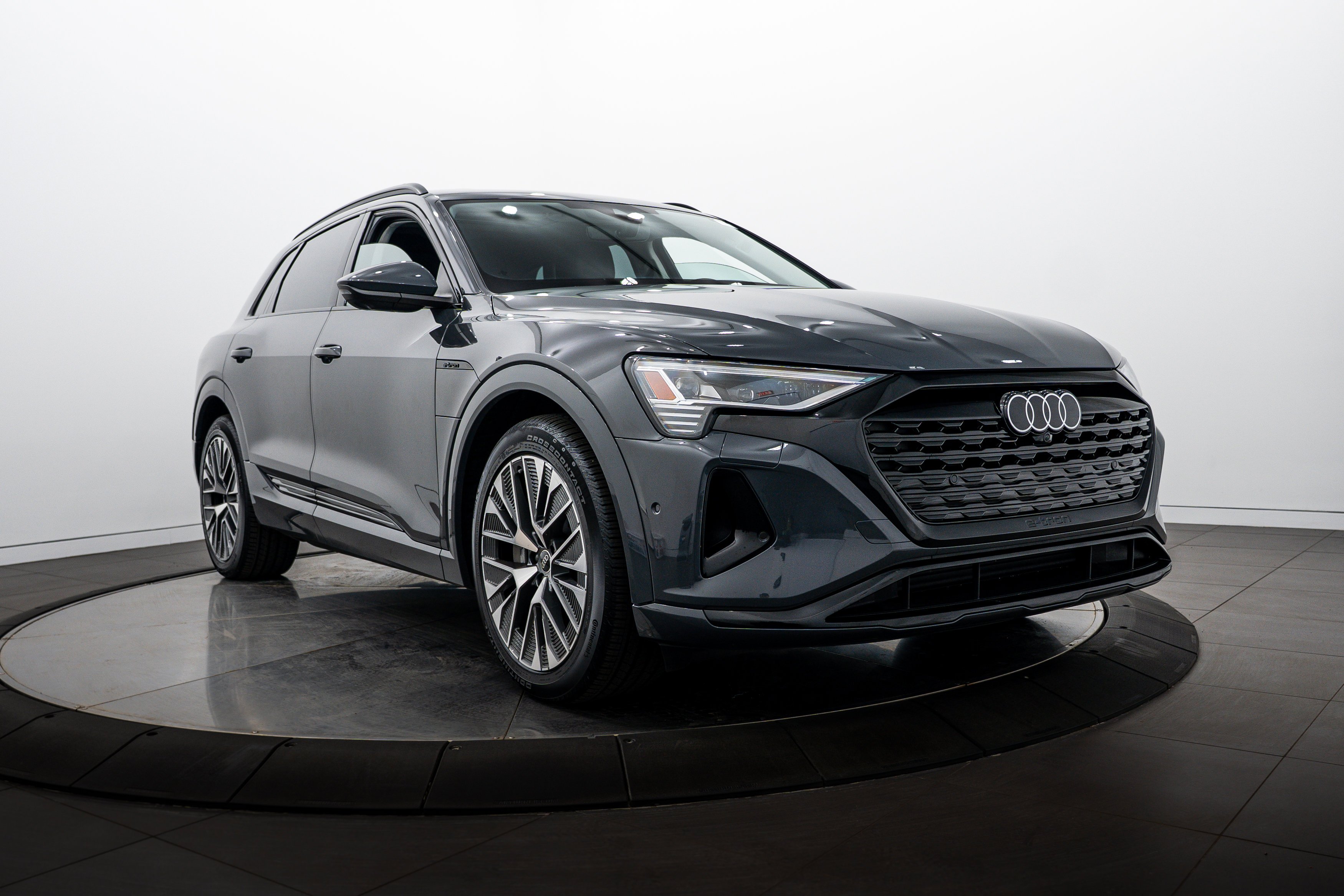 Certified 2024 Audi Q8 e-tron Prestige with VIN WA16ABGE4RB007646 for sale in Highland Park, IL
