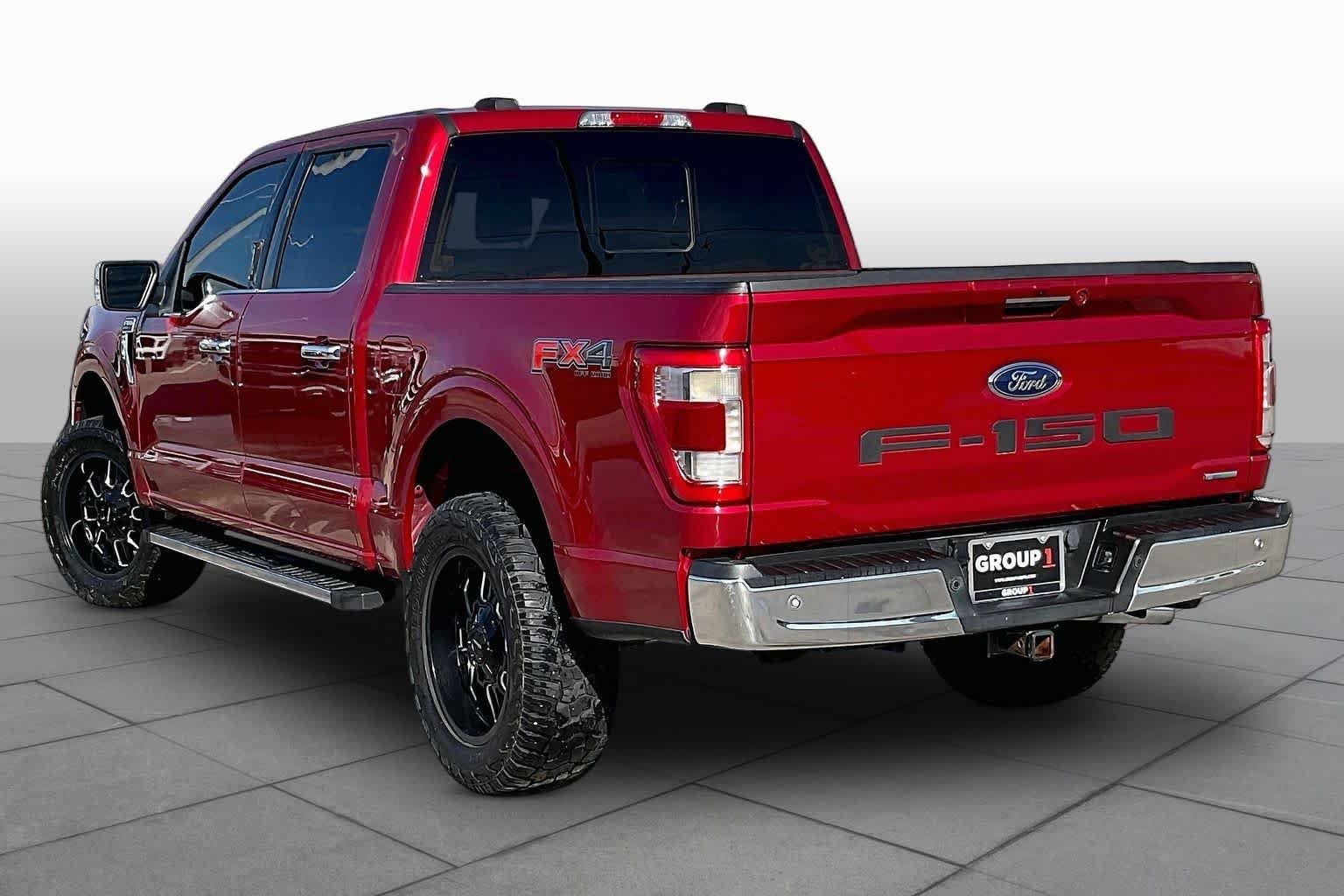 Used 2021 Rapid Red Metallic Tinted Clearcoat Ford LARIAT image 11