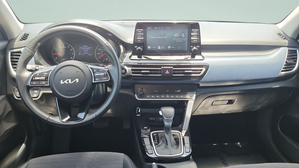 Certified Used 2023 Orange Kia S image 11