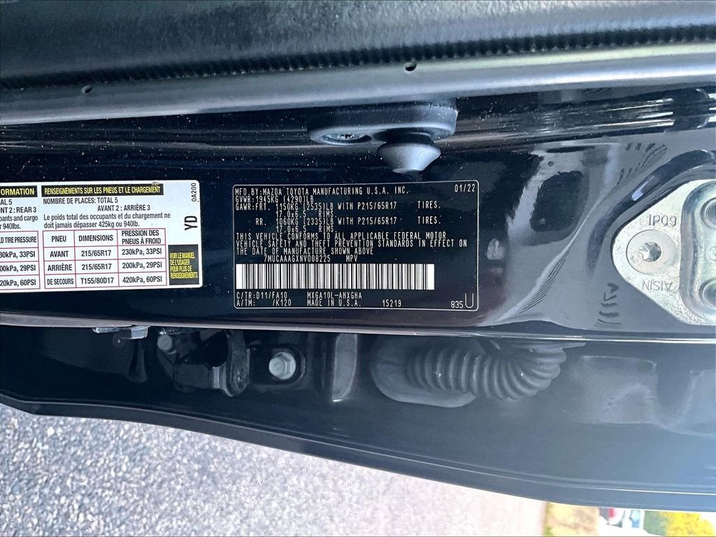 Used 2022 Black Toyota LE image 9
