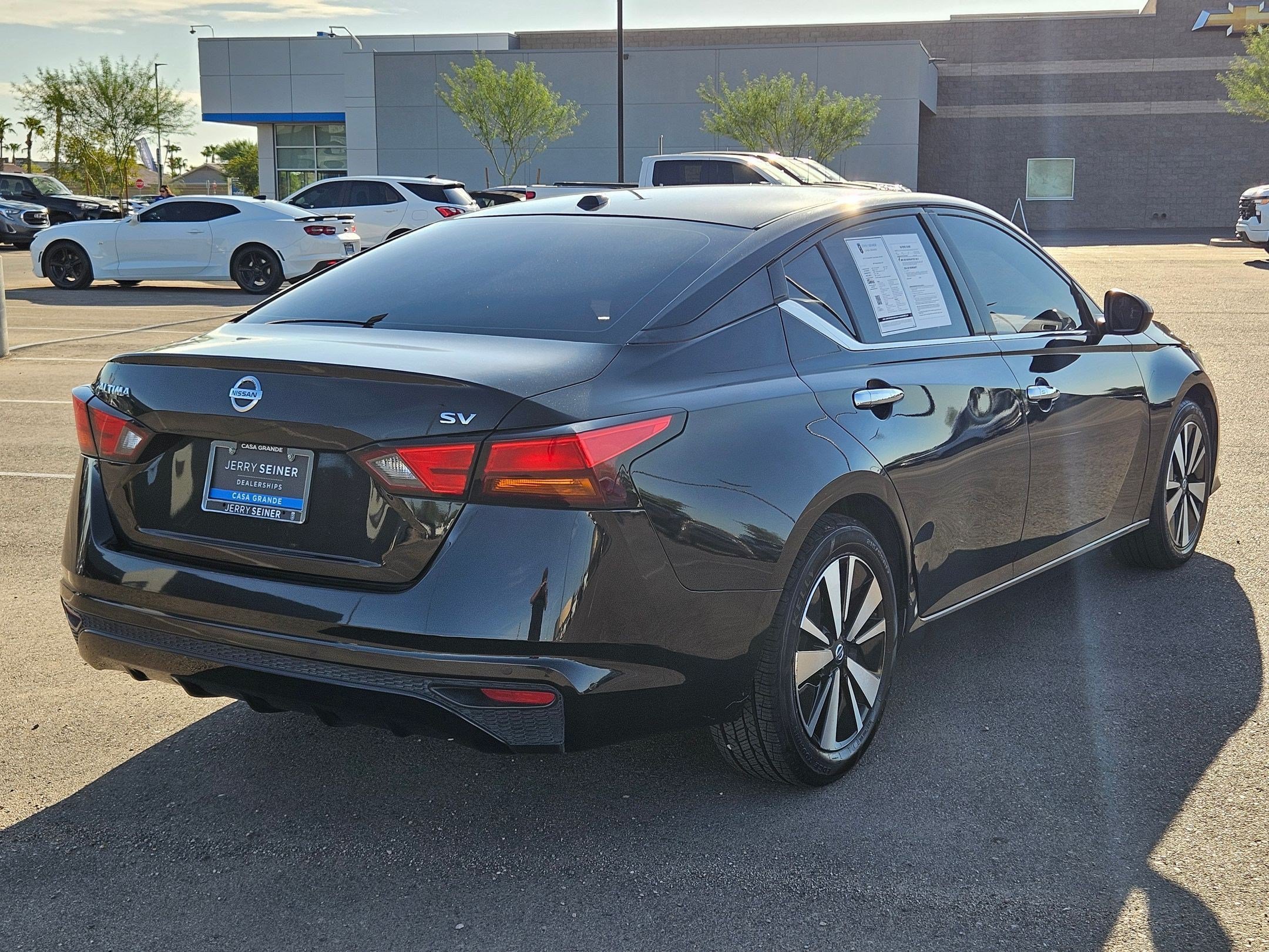 Certified Used 2021 Black Nissan SV FWD image 5
