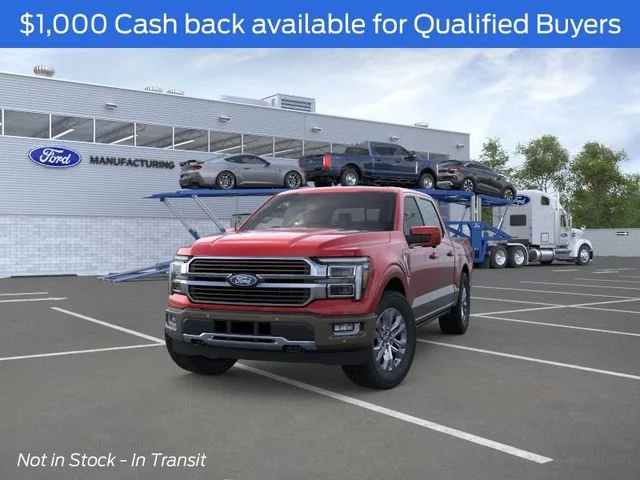 New 2026 Ruby Red Metallic Tinted Clearcoat Ford King Ranch image 2