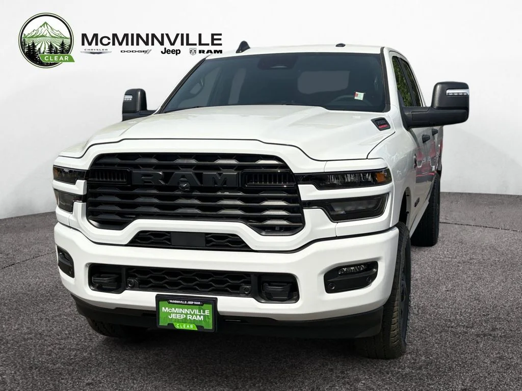 New 2026 Bright White Clear-Coat Exterior Paint RAM Big Horn image 1