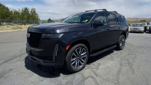 Used 2023 Galactic Gray Metallic Cadillac Sport image 4