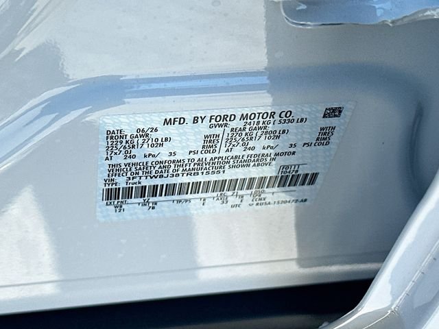 New 2026 Oxford White Ford XLT image 31