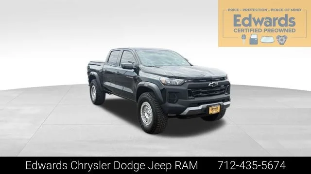 Used 2025 Black Chevrolet Trail Boss image 1