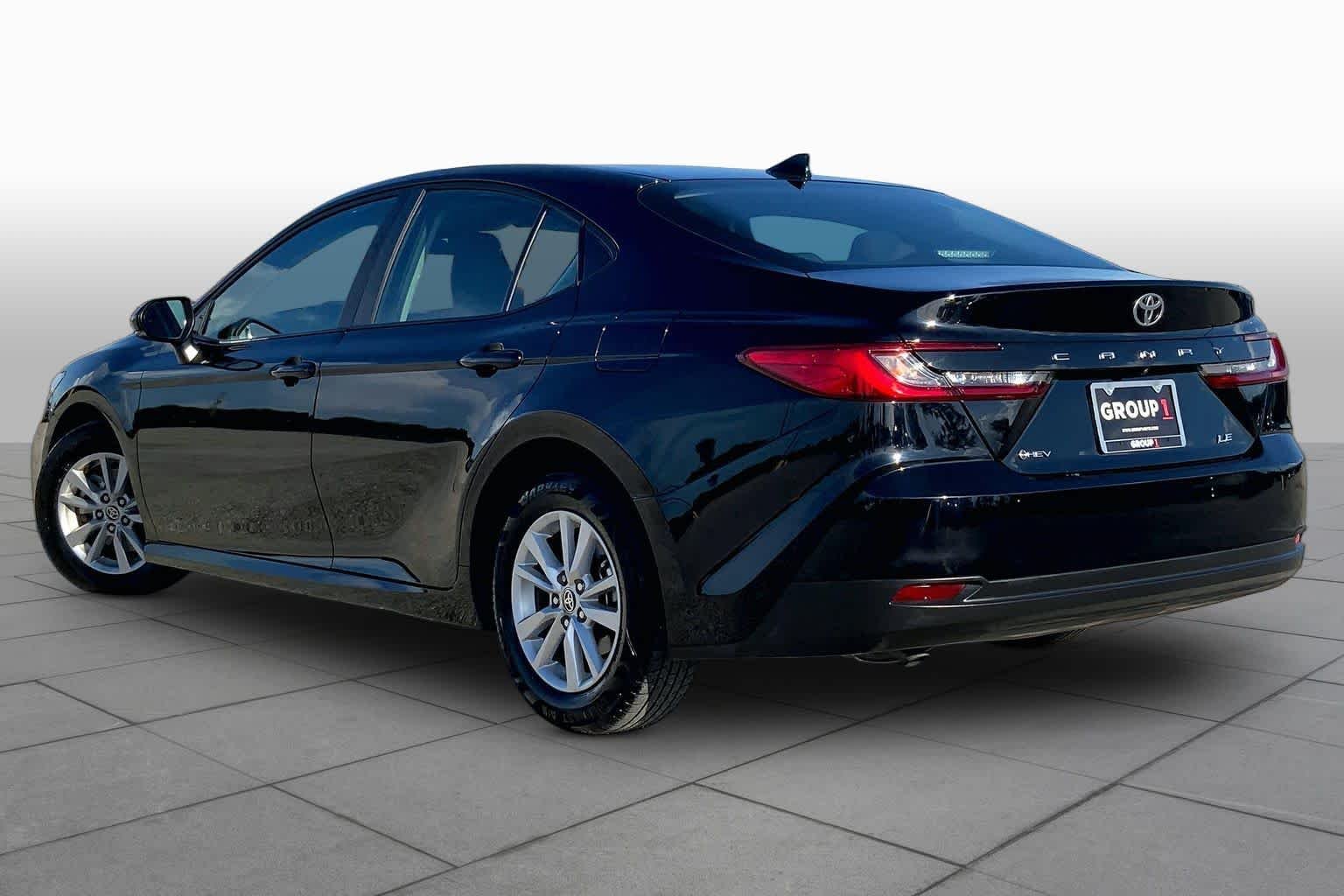 Used 2025 Midnight Black Metallic Toyota LE image 12