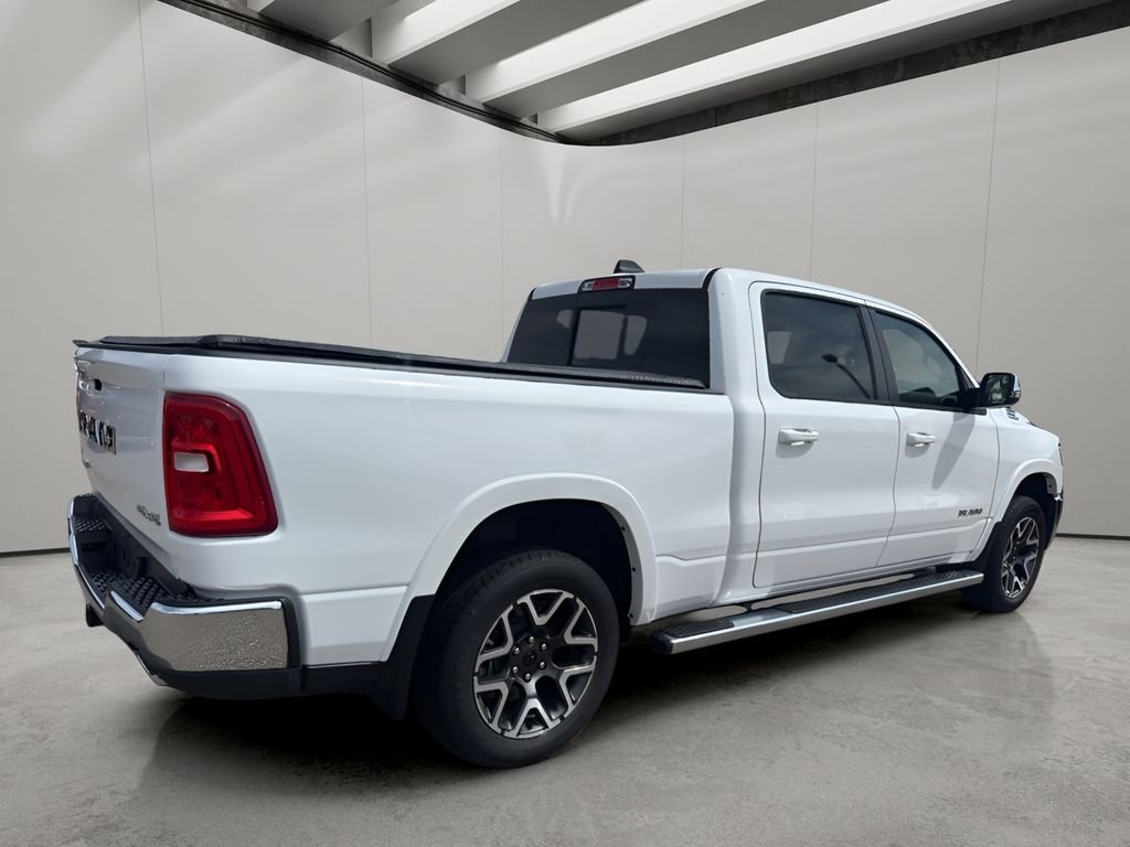 Used 2025 Bright White Clearcoat Ram Laramie image 5