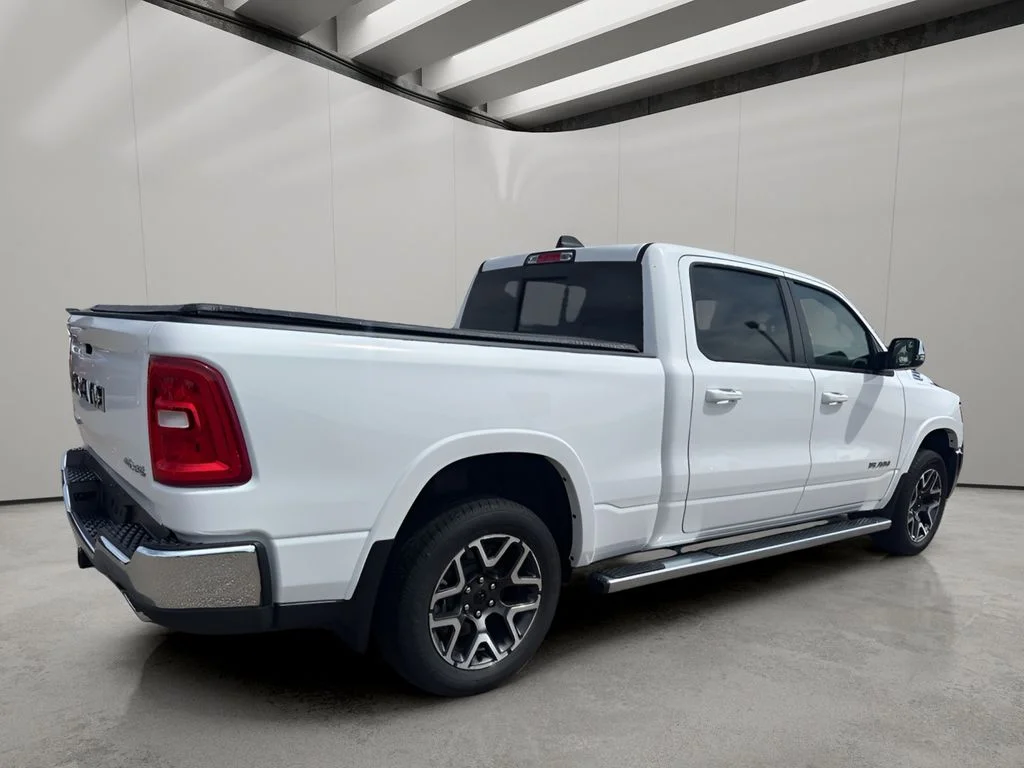 Used 2025 Bright White Clearcoat Ram Laramie image 5