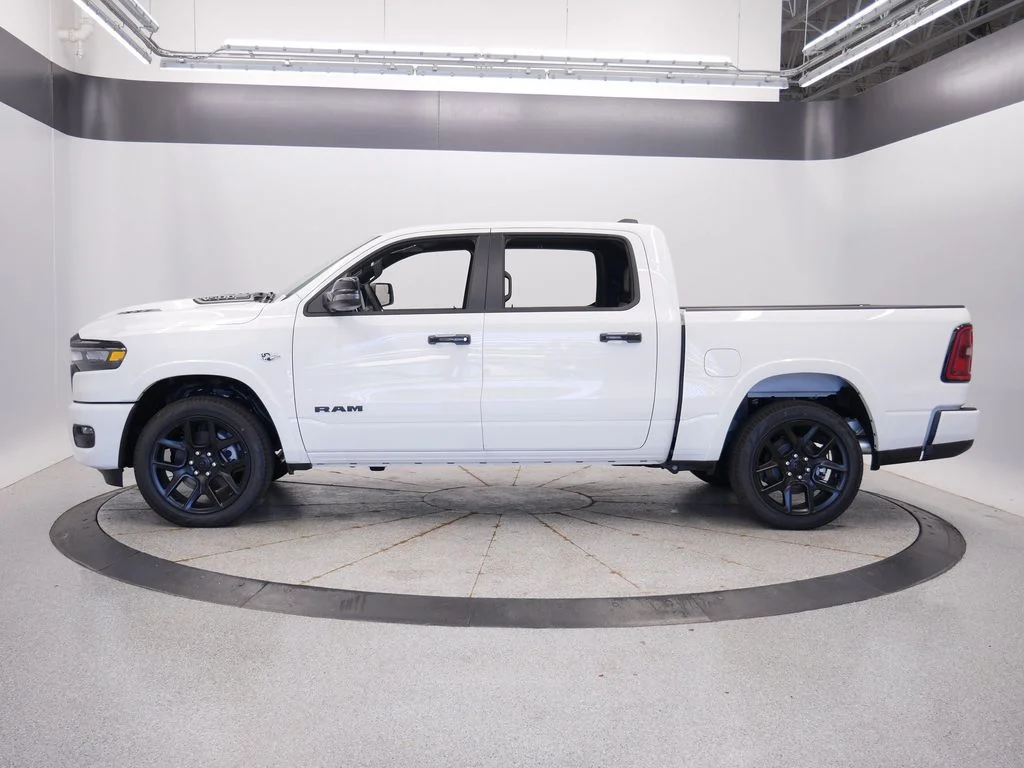 New 2026 Bright White Clear-Coat Exterior Paint Ram Laramie image 2
