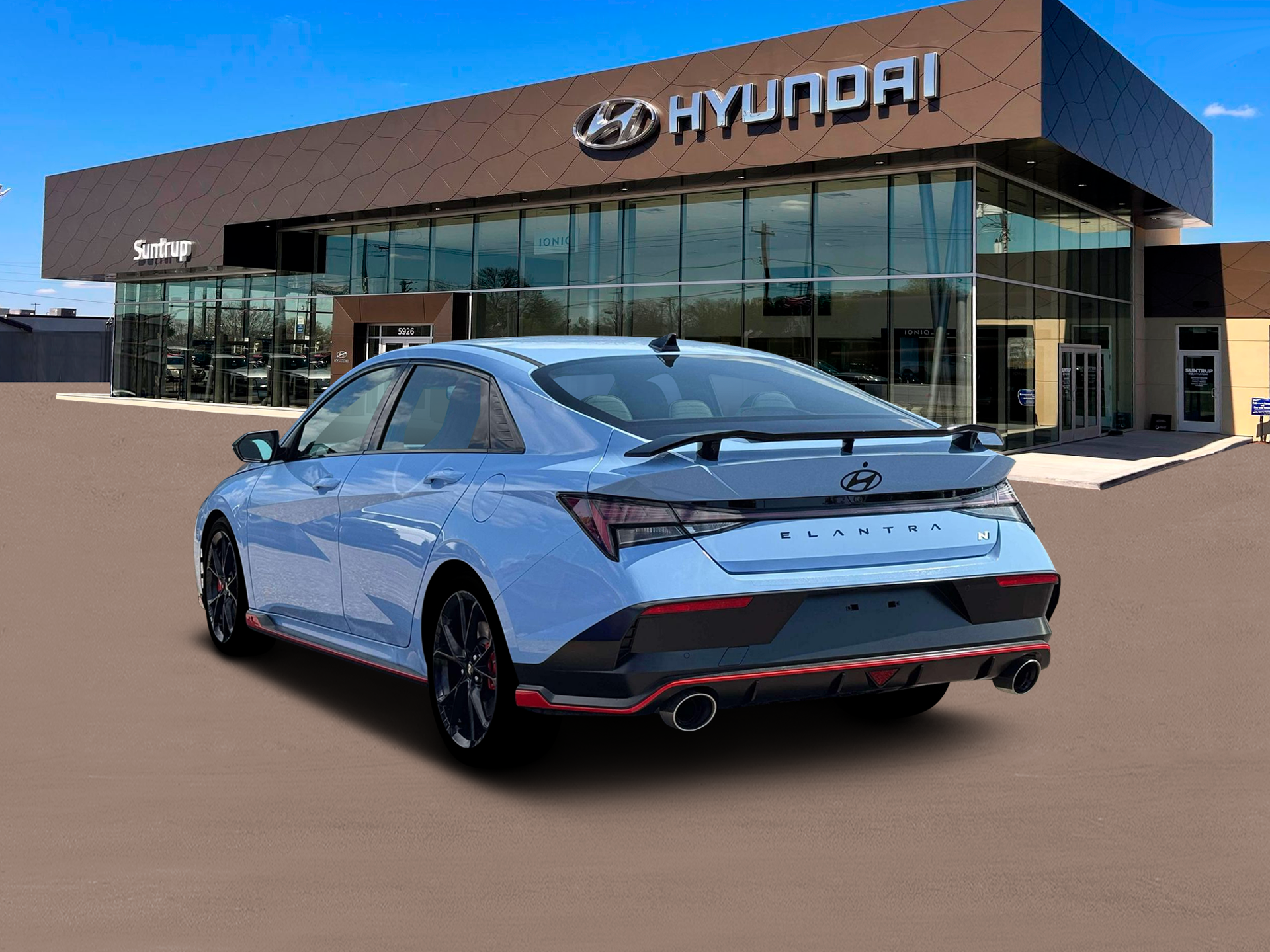 New 2026 Performance Blue Hyundai Sedan image 5