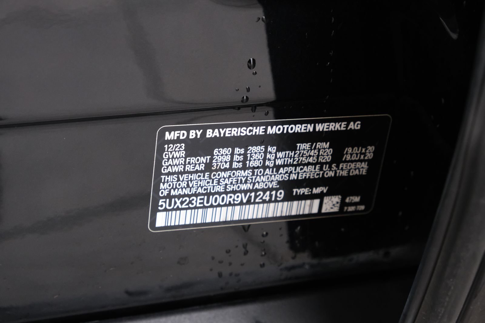 Certified Used 2024 Black Sapphire Metallic BMW xDrive40i image 32