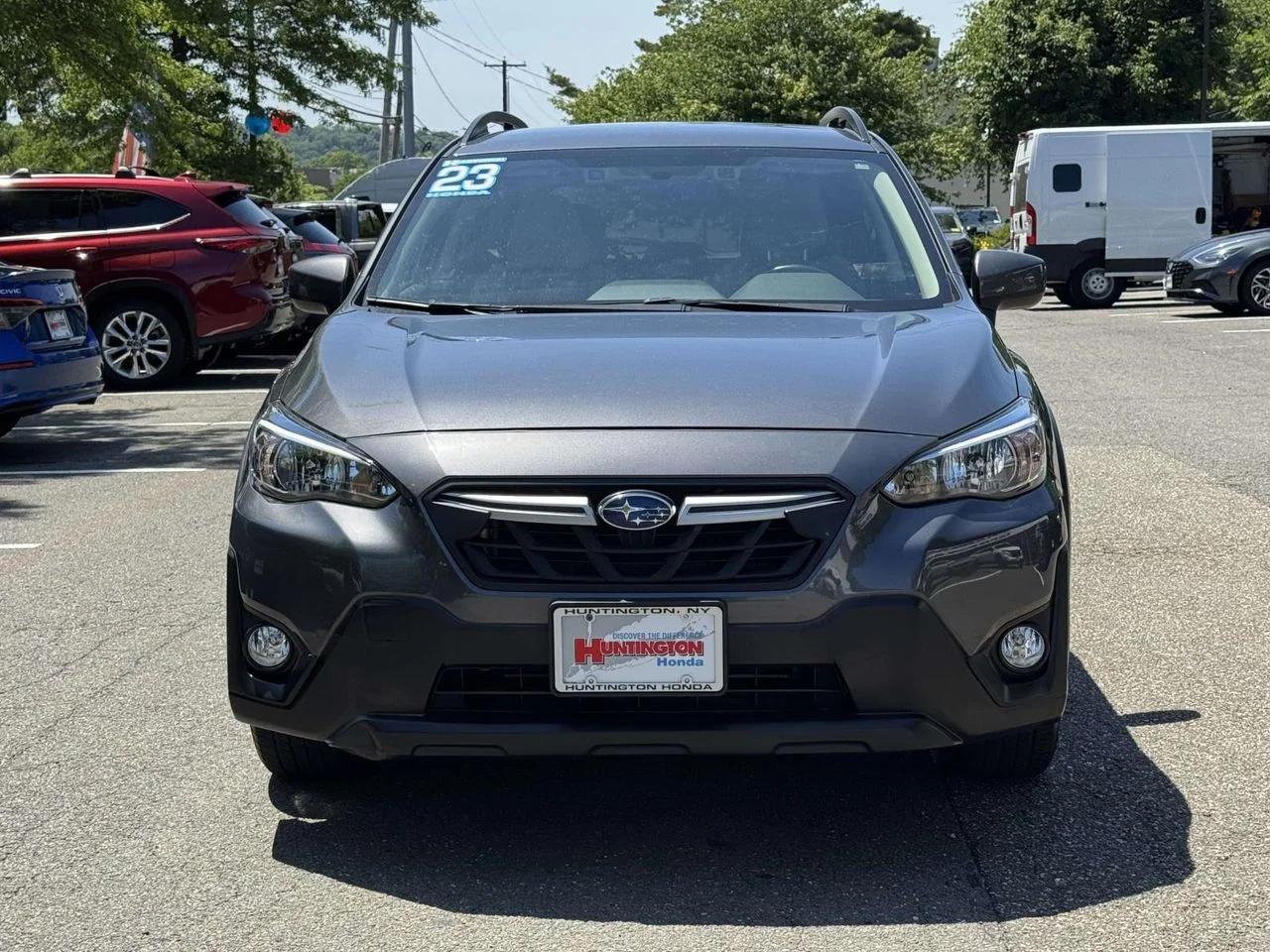 Used 2023 Magnetite Gray Metallic Subaru Premium image 3