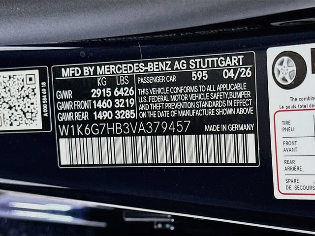 New 2027 Nautical Blue Metallic Mercedes-Benz S 580 image 60