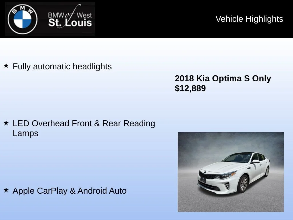 Used 2018 White Kia S image 16