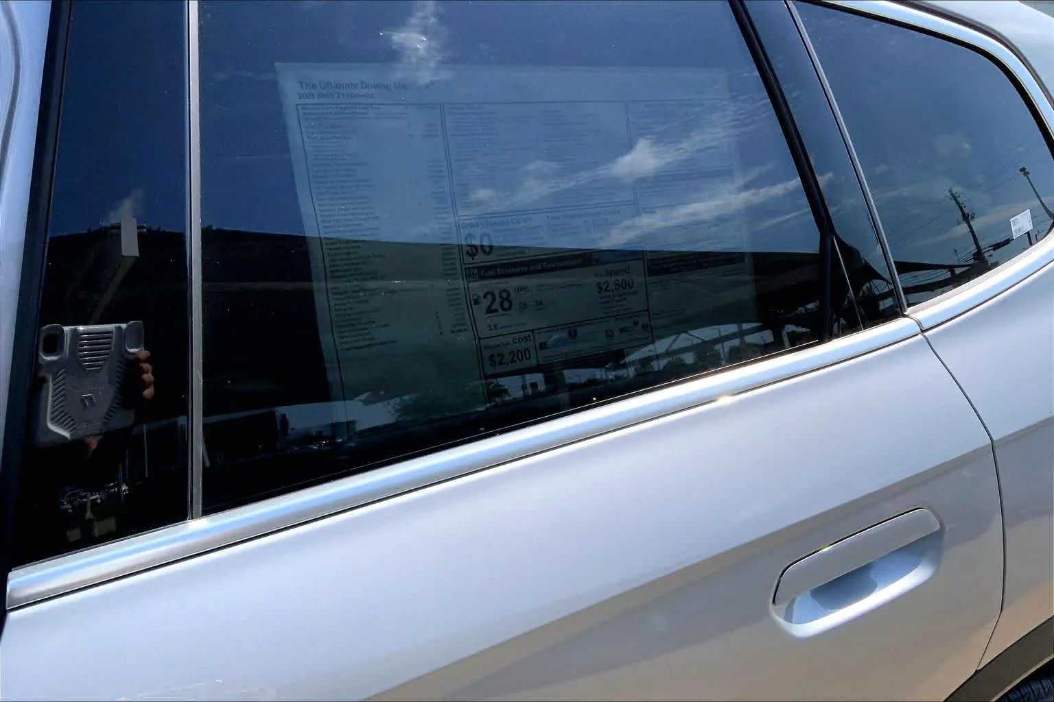 New 2026 Space Silver Metallic BMW xDrive28i image 20