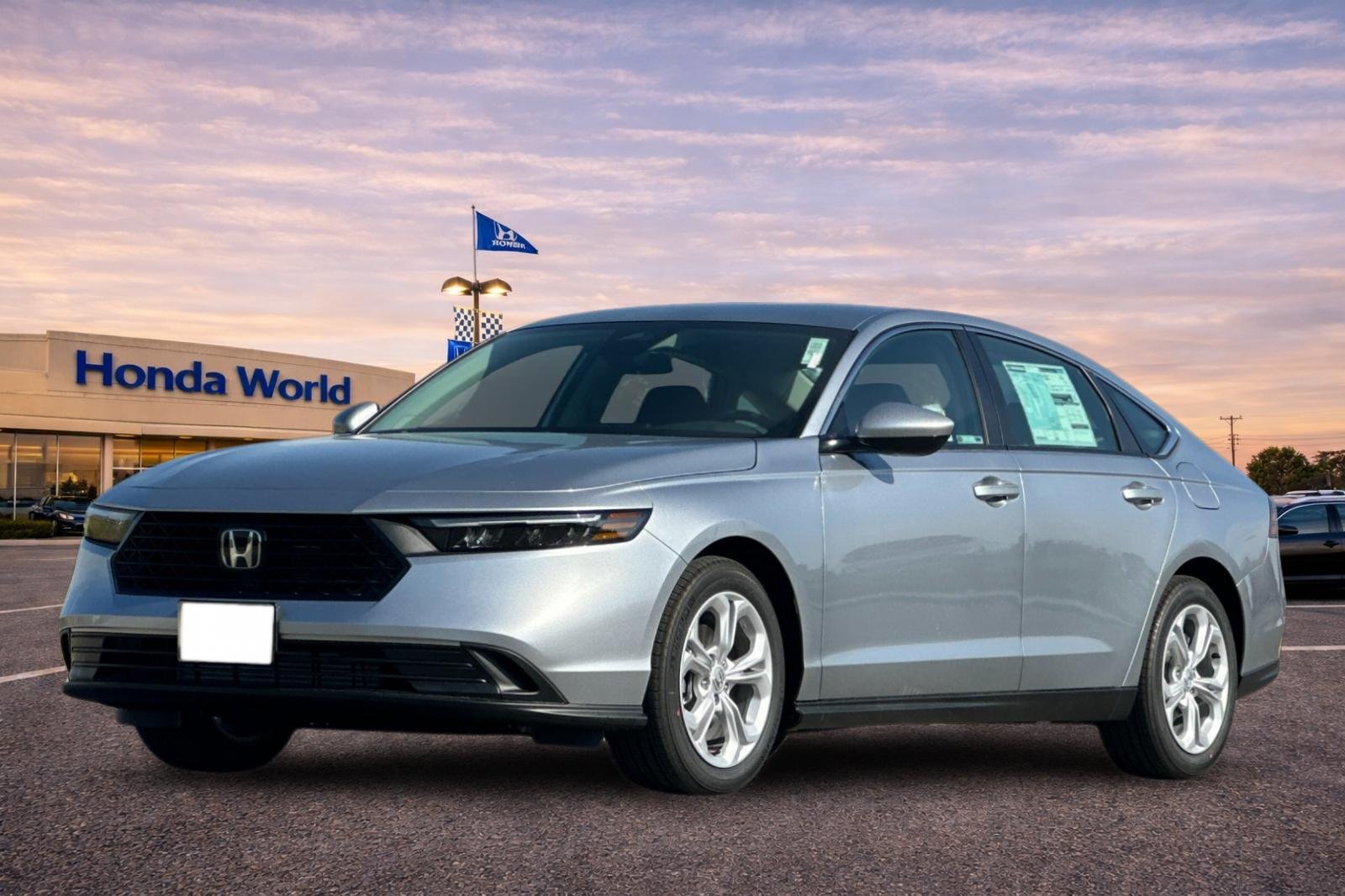 New 2026 Solar Silver Metallic Honda LX image 8