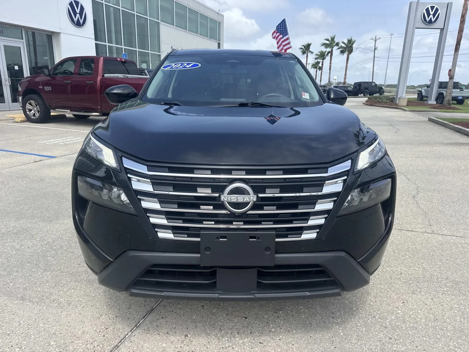 Used 2024 Black Nissan SV image 2