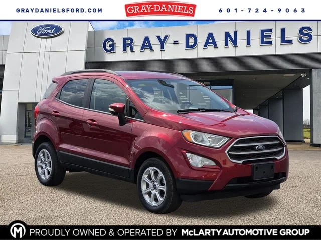 Used 2020 Ruby Red Metallic Ford SE image 1