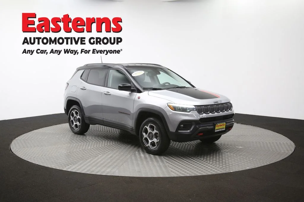 Used 2022 Silver Jeep Trailhawk image 49