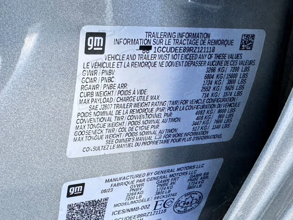 Certified Used 2024 Sterling Gray Metallic Chevrolet RST image 11