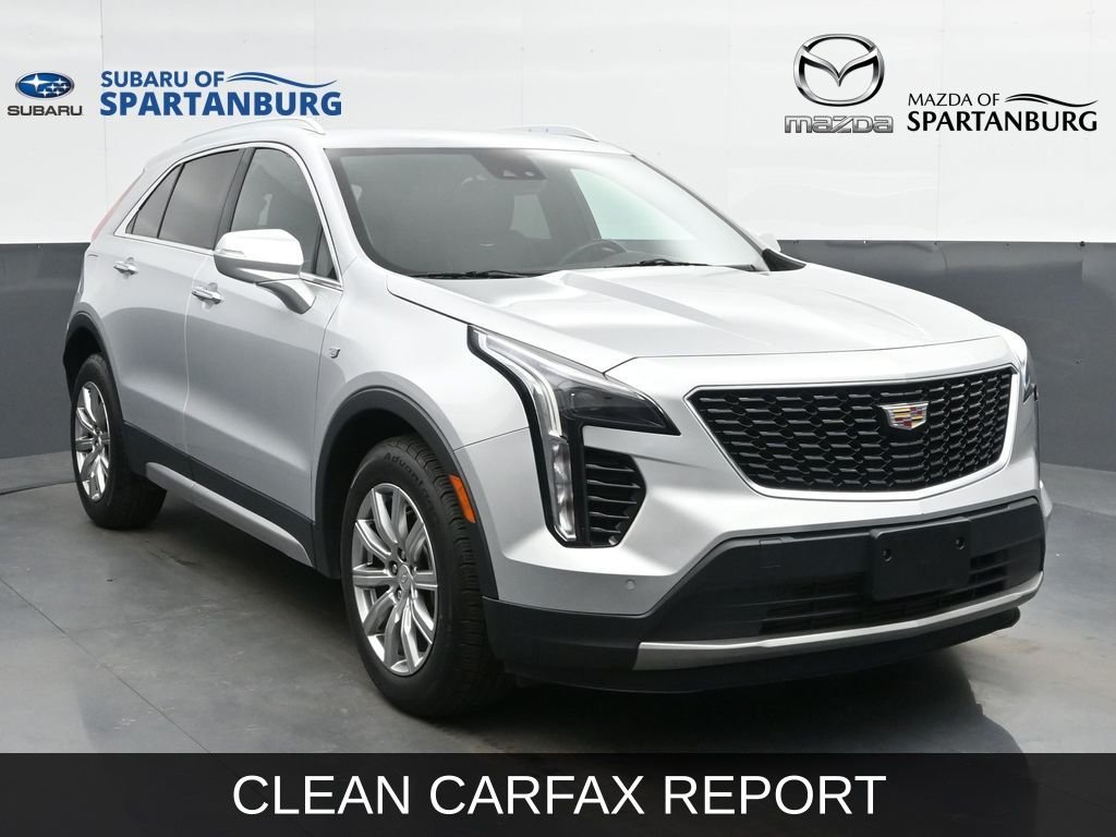 Used 2022 Radiant Silver Metallic Cadillac Premium Luxury image 1