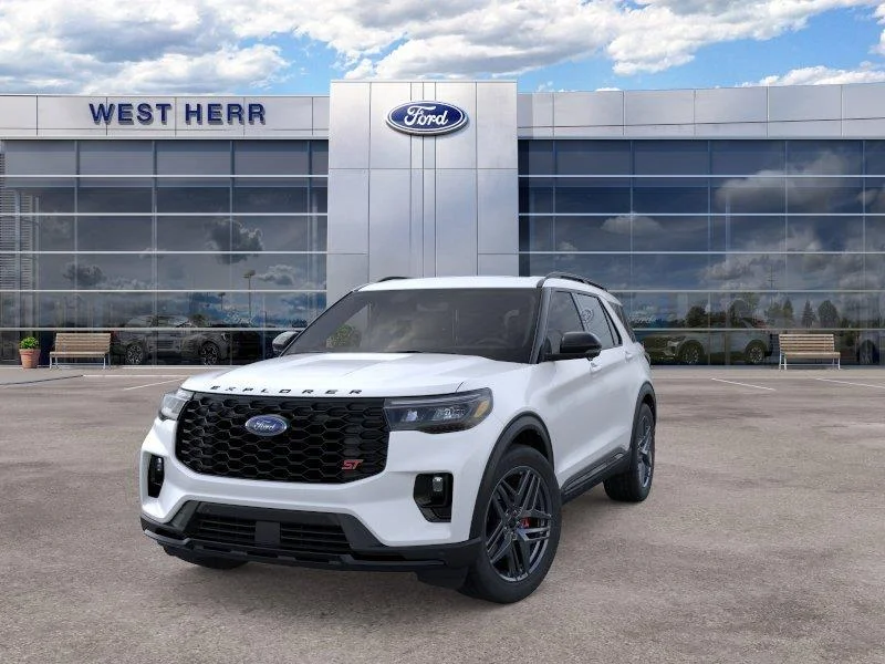 Used 2026 Star White Metallic Tri-Coat Ford ST image 3