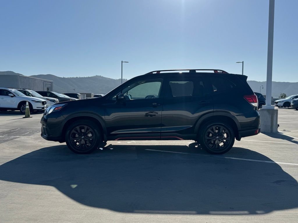 Used 2024 Crystal Black Silica Subaru Sport image 6
