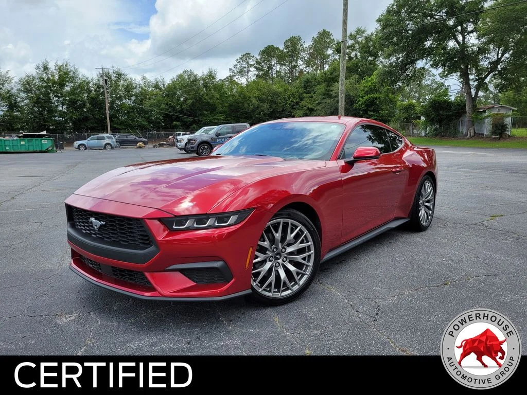 Used 2024 Red Ford EcoBoost Premium image 1