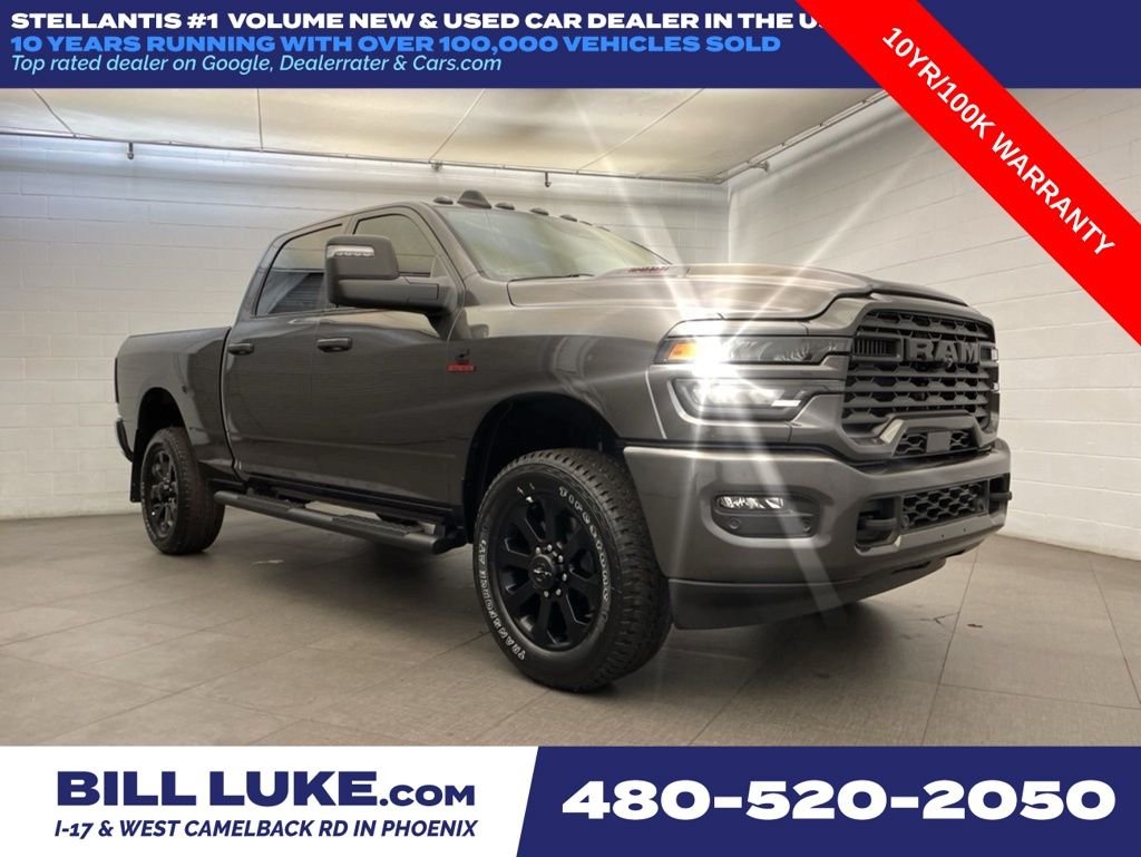 New 2026 Granite Crystal Metallic Clearcoat RAM Black Express image 1