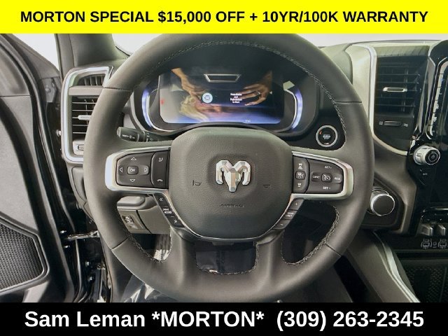 New 2026 Diamond Black Crystal Pearl-Coat Exterior Paint Ram Big Horn/Lone Star image 11
